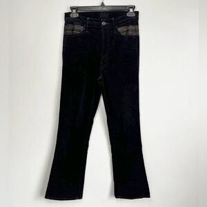 MOTHER Size 26 • Smooth Hustler Black Soft Skills Jeans Velvet.